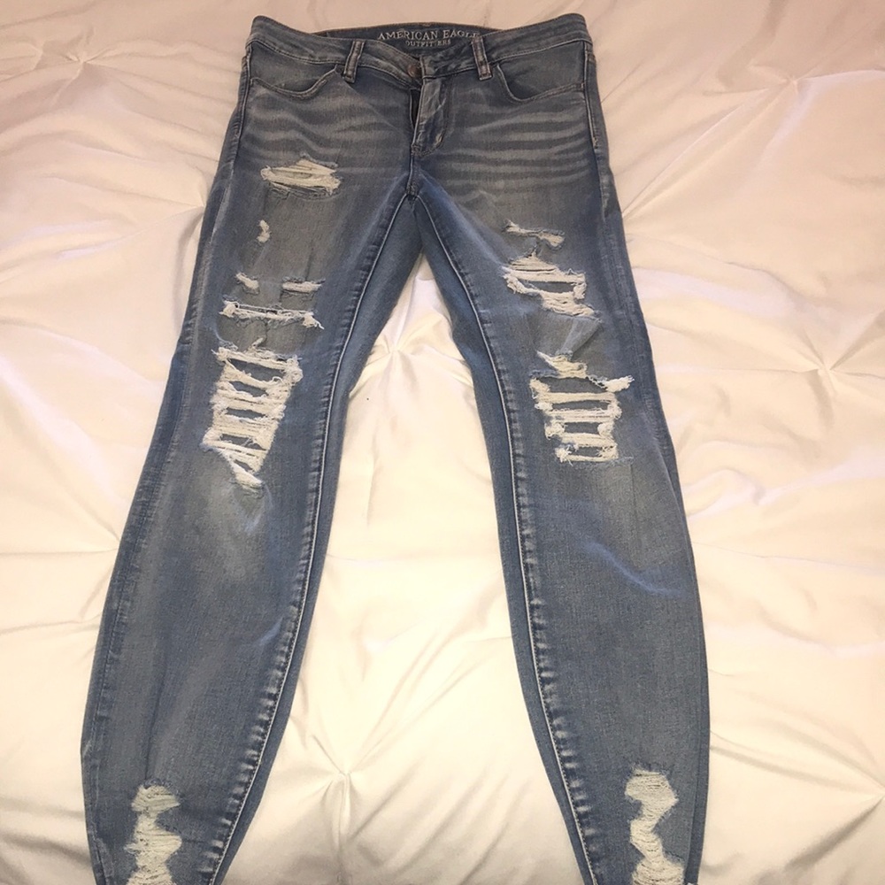 American Eagle Hi-Rise Super Stretch Jeggings